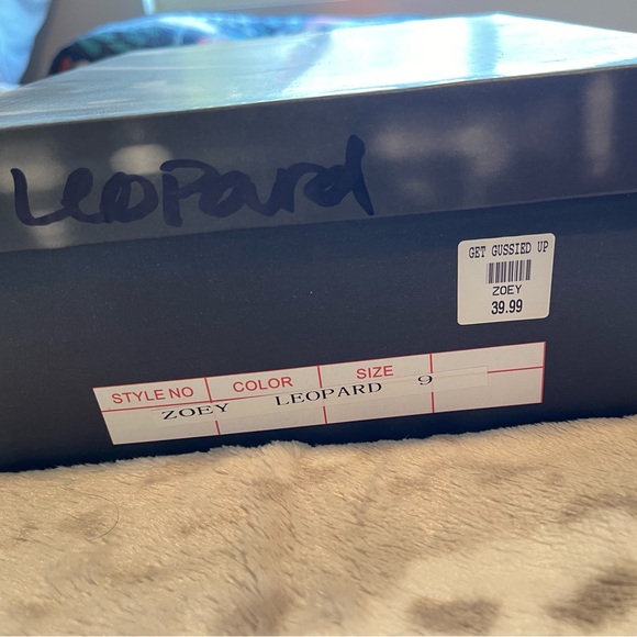 Leopard Wedge Bootie - Picture 4 of 4